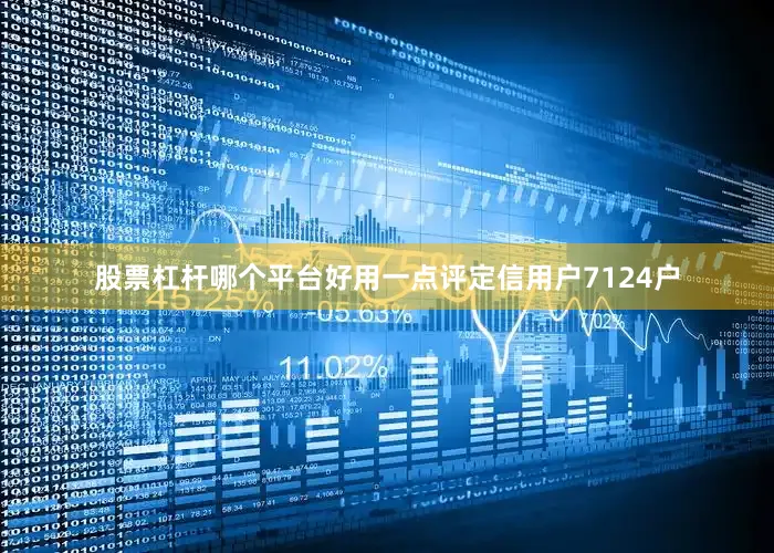 股票杠杆哪个平台好用一点评定信用户7124户